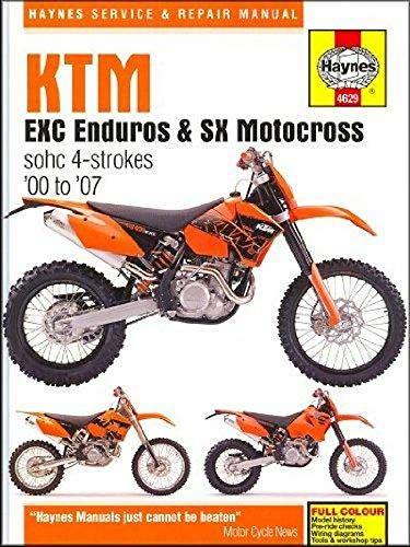 KTM EXC ENDURO+SX МОТОКРОСС 2000–2007 (Haynes Powersport) - Анон ЗАБРОНИРОВАТЬ