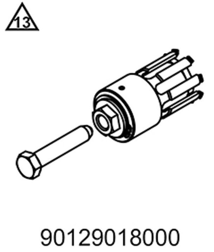 90129018000 - KTM специальные инструменты 90129018000 съемник основных подшипников вала 125 Duke