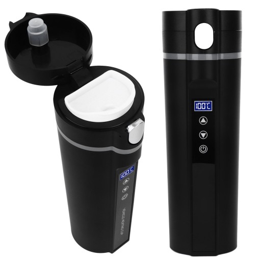 КРУЖКА З ПІДІГРІВОМ ТЕРМАЛЬНИЙ АВТОМОБІЛЬНИЙ ЧАЙНИК