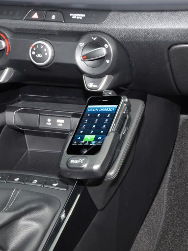 Держатель телефона KUDA для Kia Rio 2017 г.в. (тип YB)/ Kia Stonic #2755