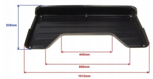 MSCT.19.04.06.2023.5242 - ЗАДНИЙ КОРОБКА ДЛЯ квадроцикла 101X53,5X12 см QUAD