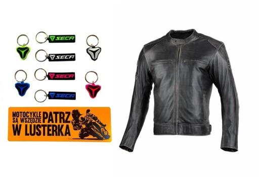 МОТОЦИКЛЕТНА КУРТКА SECA AVIATOR II VINTAGE ЧОРНА 54 р.в