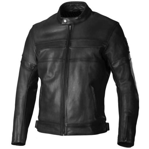 МОТОЦИКЛЕТНА КУРТКА SECA LEATHER R-Tro Black, розмір 54