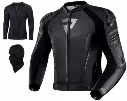 КОЖАНАЯ МОТОЦИКЛОВАЯ КУРТКА REBELHORN VANDAL AIR 54