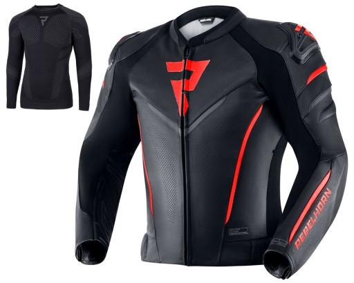 КОЖАНАЯ МОТОЦИКЛОВАЯ КУРТКА REBELHORN FIGHTER 50