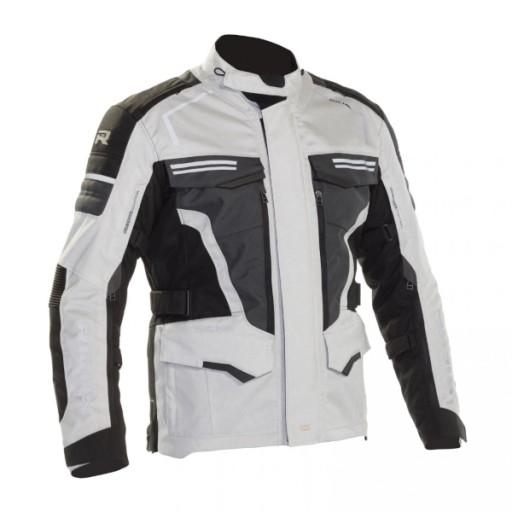 СЕРАЯ ТЕКСТИЛЬНАЯ ТУРИСТИЧЕСКАЯ МОТОЦИКЛОВАЯ КУРТКА RICHA TOUAREG II XXL