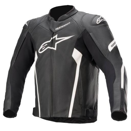 ШКІРЯНА КУРТКА ALPINESTARS FASTER V2 ЧОРНО-БІЛА