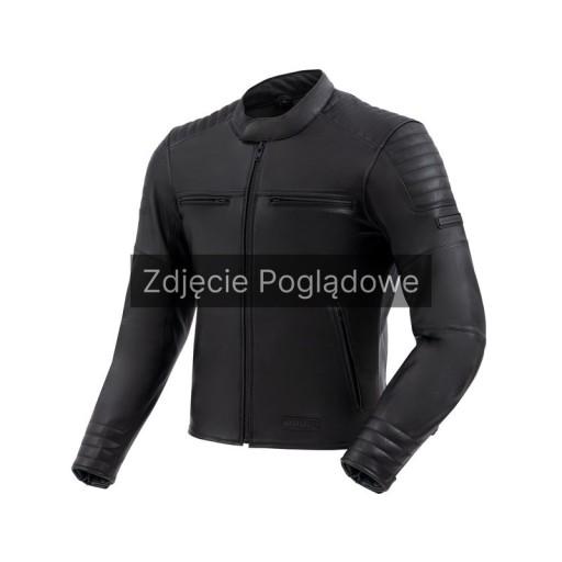 REBELHORN HUNTER II ЧОРНА ШКІРЯНА КУРТКА 7XL