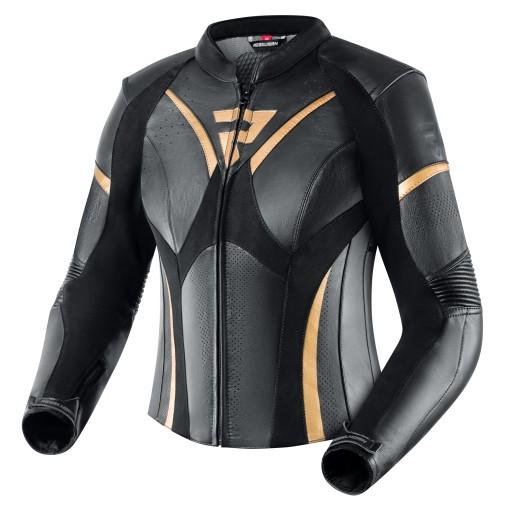 REBELHORN REBEL LADY GOLD ШКІРЯНА КУРТКА D32