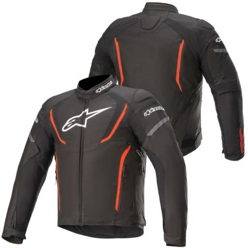 ТЕКСТИЛЬНАЯ КУРТКА ALPINESTARS T-JAWS V3 ЧЕРНАЯ/ФЛУОКРАСНАЯ XL