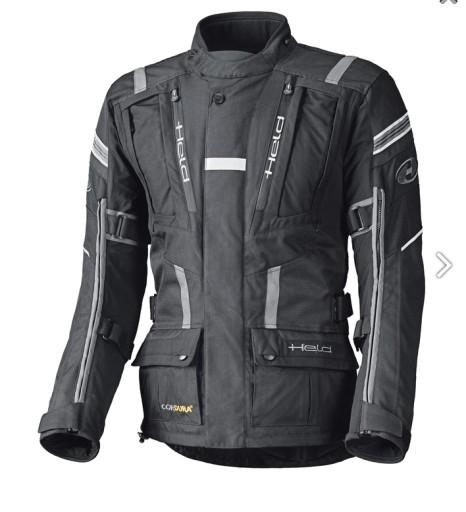 ТЕКСТИЛЬНА КУРТКА HELD HAKUNA II ЧОРНА/СІРА XL XL