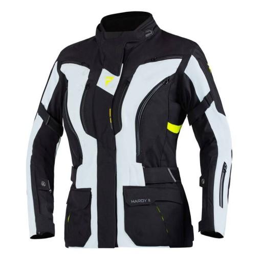 ТЕКСТИЛЬНА КУРТКА REBELHORN HARDY II LADY GREY/BLACK/FLO YELLOW XS