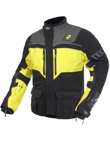 ТЕКСТИЛЬНА КУРТКА RUKKA R.O.R ЧОРНО-ЖОВТА R 52