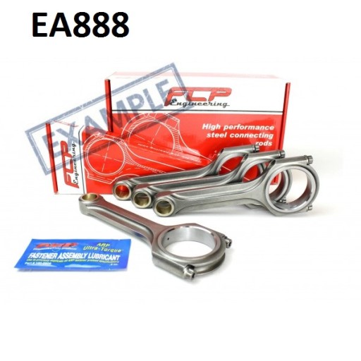 КОВАНЫЕ ШАТУНЫ КРИВОШИПА VAG 2.0 TFSI TSI EA888 X-BEAM! ARP