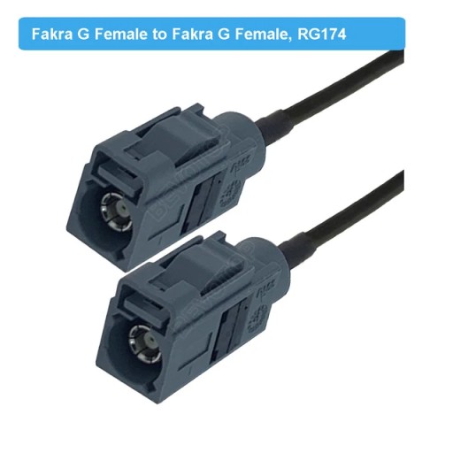 Кабель Fakra A B C D E F G H і K з гніздовим типом косичка RG174 радіоантена