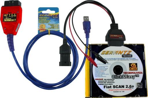 Diagnostics for FIAT, ALFA ROMEO ,LANCIA + 3 pin `96-2007