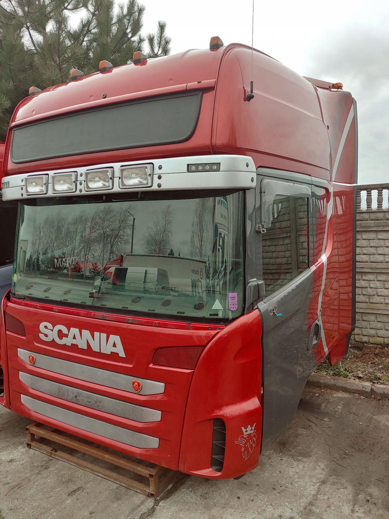 Кабина Toplain Scania R Euro6 2013 комплект 26000zł