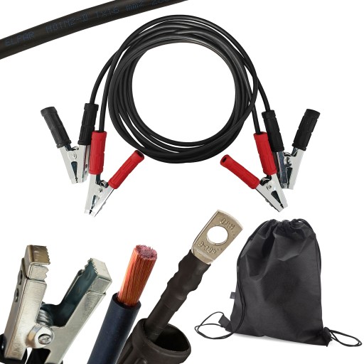 Кабели Медные соединительные кабели BoostWire 100% медь 16 мм2 5 м 2200 А