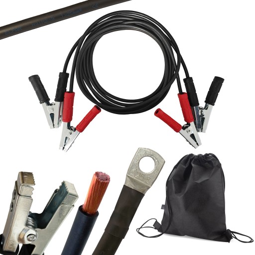 Кабели Медные соединительные кабели BoostWire 100% медь 25 мм2 3 м 4300 А