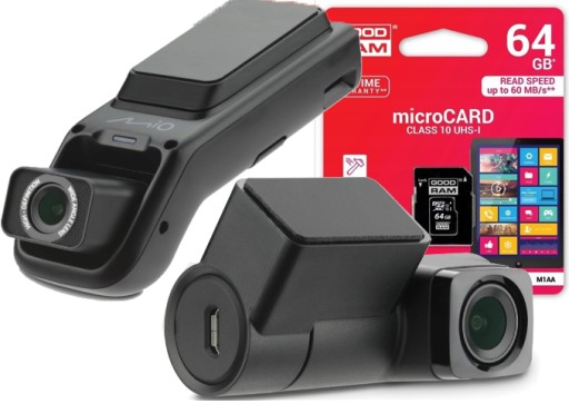 MIO Mivue J756 Подвійна камера передня + задня + Smartbox Wifi GPS + карта 64 ГБ