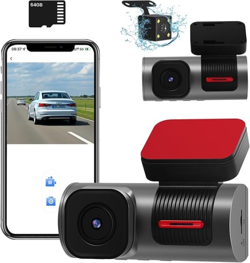 Автомобільна камера з монітором паркування та 170° виявлення руху R1352