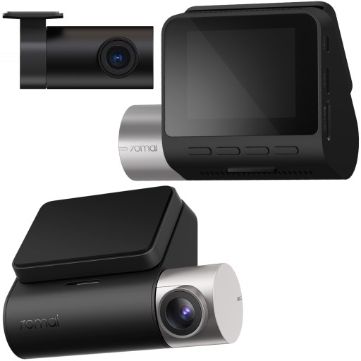 70mai A510 SET Автомобильная камера HDR + задняя камера RC11 + карта microSD 64 ГБ