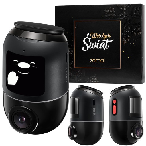 Автомобільна камера 70mai Dash Cam Omni 128 ГБ чорна РІЗДВЯНИЙ ПОДАРУНОК