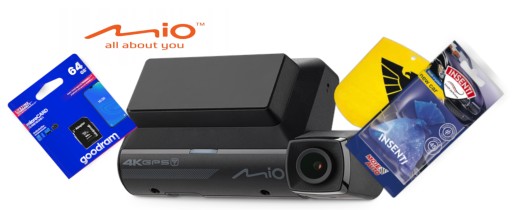 Автомобільна камера Mio MiVue 955W 4K UHD + 64GB