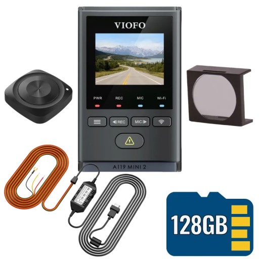 Автомобільна камера VIOFO A119 MINI 2 Ultra Set