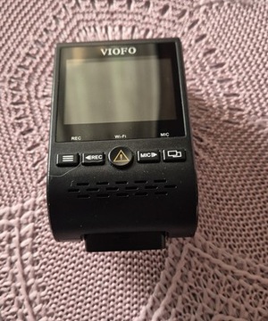 Автомобильная камера VIOFO A129-G + Кнопка + Фильтр + Адаптер питания.