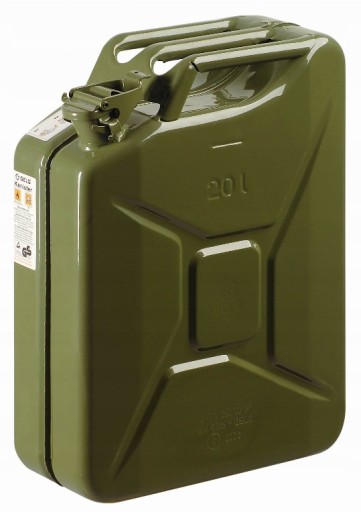Канистра Gelg 20 л, зеленая, канистра для топлива, масло 20 л, зеленая, сертифицировано