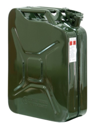 Металлическая резервная канистра 20л Tutaewski