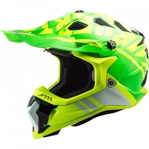 Шлем LS2 MX470 Subverter Gammax Hi-Vis Cross, размер S