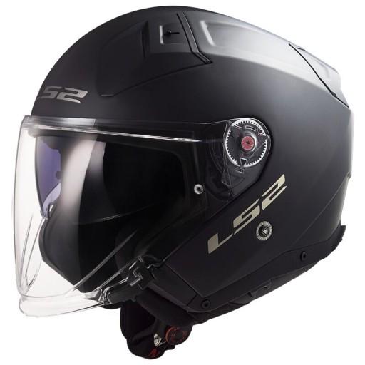 LS2 OF603 Шлем INFINITY II открытый, темно-черный, матовый, размер L