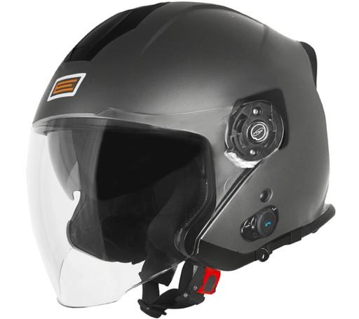 Шолом PALIO 2.0 + BT SOLID Matt Titanium ORIGINE