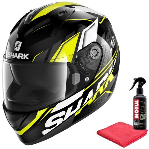 Шолом SHARK RIDILL 1.2 PHAZ білий/чорний/жовтий M