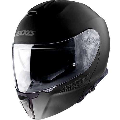 Шлем AXXIS GECKO SV Matt Black M с откидной крышкой