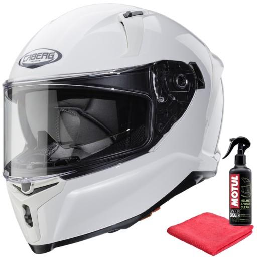 Мотошолом Caberg Avalon X Solid, білий глянець, розмір XXL