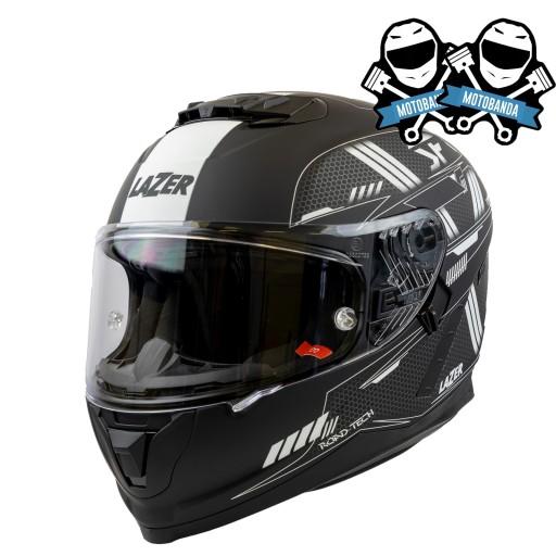 Мотоциклетный шлем Lazer Rafale Evo Roadtech Белый