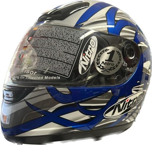 Мотоциклетный шлем NITRO — встроенный шлем N340-VX