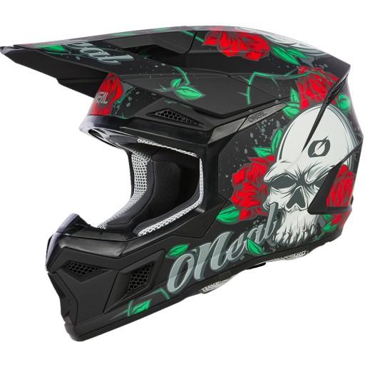 Мотоциклетный шлем O'neal 3SRS MELANCIA BLACK MULTI ENDURO CROSS ATV QUAD | М