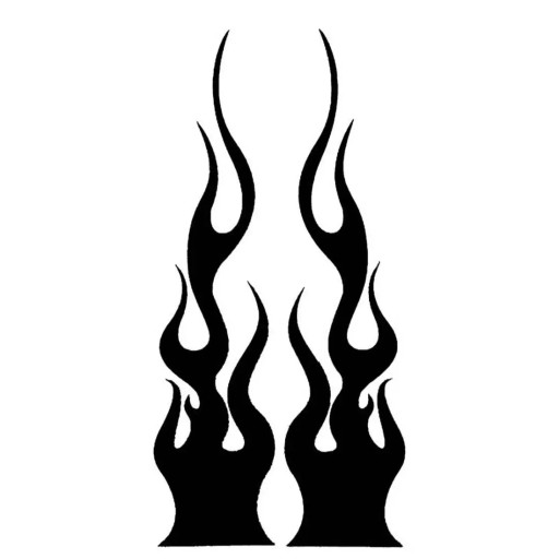 Мотоциклетний шолом полум'я паливозаправник nakl