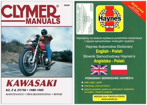 Інструкція з ремонту Kawasaki KZ750 Z750 ZX750 80-85 24 год.