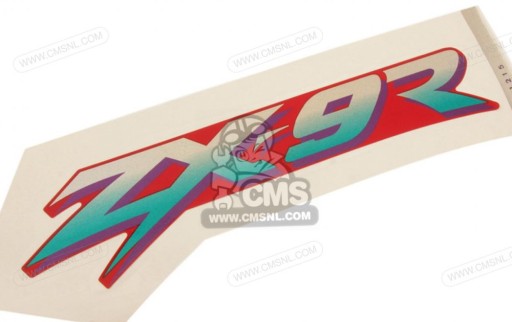 Kawasaki OE 56052-1215 наклейка верхній обтічник шпон ZX-9R '2000-2001