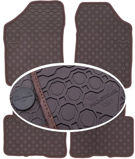 Kia Carens III 7os 2006-2014 Коврики резиновые PrimeLiner