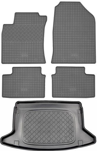 Kia Ceed III CD HB 2018 - КОМПЛЕКТ - Коврик в багажник + коврик для ног