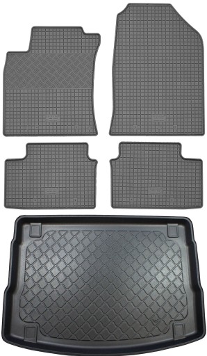 Kia Ceed III CD HB 2018 - КОМПЛЕКТ - Коврик в багажник + коврик для ног