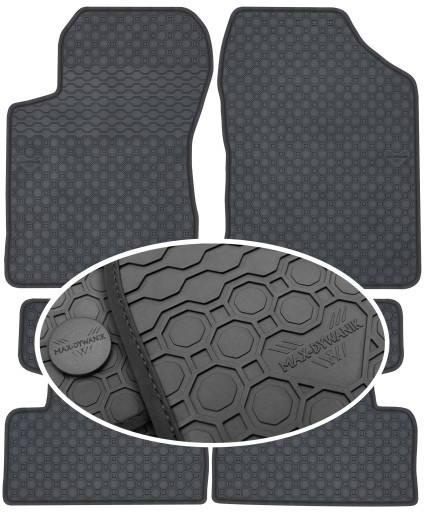 Kia Magentis II SD 2006-2010 Коврики резиновые PrimeLiner - Черный