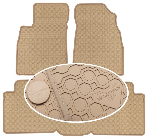 Килимки гумові Kia Opirus Sedan 2004-2010 PRIMELINER