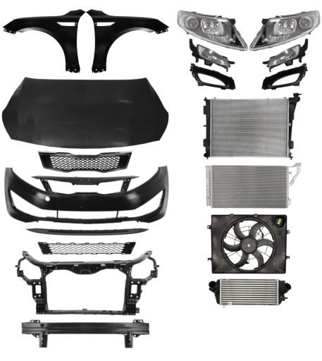 1447 - Kia Optima 10-13 Ремень бампера капота крыла